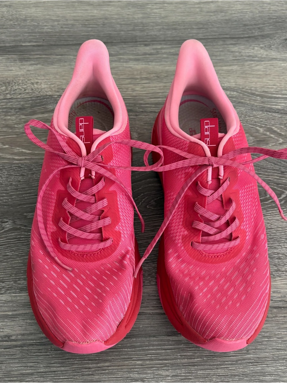 Dansko Bright Pink Peony Women's Athletic Walking Sneakers Size 40